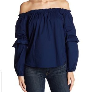 NWOT Socialite off the shoulder top